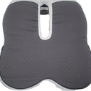 Seat Cushion for Truck Driver, Memory Foam Truck Seat Cushion with L
-Shaped Ergonomic Design, Lumbar Support Pillow & Tailbone Pain Relief for Long Driving, Semi Truck Accessories (Average Size)