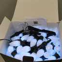 Brightown C9 LED Christmas Lights Outdoor, 150 LED RGB Smart Christmas Tree Lights with Music Sync APP Controlled, Waterproof Connectable C9 String Light for Indoor House Party Patio Garden Decor (99 Ft)