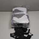 Dog Car Seat for Small Dogs, Washable Pet Booster Car Seats with Clip-On Safty Leash, Comfy Deluxe Plush Carseat with Storage Pockets, Puppy Travel Carrier Bed for Dogs Under 25 lbs, Grey