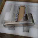 Veise VE019 Fingerprint Smart Lever Lock - APP Control, Keypad Door Lock with Handle, Keyless Entry for Front Door and Bedroom, Electronic Digital Knob, Remote Grant, IP55 Weatherproof, Satin Nickel