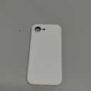 Vooii Compatible with iPhone 17e Case and for iPhone 16e Case, Liquid Silicone Upgrade [Camera Protection] [Soft Anti-Scratch Microfiber Lining] Shockproof Phone Case for iPhone 17e/16e 6.1" - White