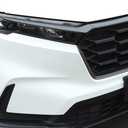 Car Accessories Exterior Front Bumper Engine Lid Grill Grille cover Trim Compatible with Honda CR-V CRV 2023 2024 2025 2026 (Carbon Fiber Style) 3PCS ABS