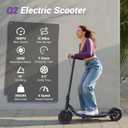 VOLPAM Electric Scooter, 500W/350W Strong Motor, Max 22/19 MPH Top Speed & 22/17 Miles Range, 10"/8.5" Foldable E Scooter with Smart APP, Cruise Control
