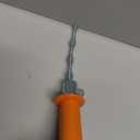 Drain Auger, Clog Remover with Drill Adapter, 25 Feet Flexible Plumbing Snake Use Manually or Powered for Kitchen, Bathroom and Shower Sink, Comes with Gloves (orange)