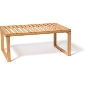 Lipper International Bamboo Kitchen Cabinet Shelf for Organizing a Pantry, Countertop, or Bathroom, 15 5/8" x 10" x 6 1/4"