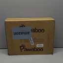 Pawaboo 2026 Upgraded Dog Ramp for Couch, Foldable Small Dog Ramp for Sofa, 4 Adjustable Height from 13'' to 21", Portable Stable Pet Step with Non-Slip Pad, Pet Ramps Use for Couch Stairs,Grey Purple