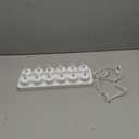 GenSwin 12 Rechargeable Tea Lights Candles with Charging Base and Remote Timer, Flameless LED Tealight Candles Battery Operated Halloween Fall Wedding Table Centerpieces (1.57 x 1.85)