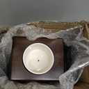 Handcrafted Walnut Cremation Urn with Removable Planter Lid for Adult Human Ashes - Decorative Solid Wood Memorial Urn for Loved Ones and Beloved Pets