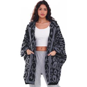 WDCOZY Wearable Blanket Hoodie Poncho Throw Comfy Soft Warm Cape Shawl Cozy Cloak Wrap Hooded with Sleeves For Women Adults