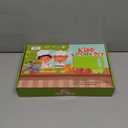 28PCS Toddler Knife Set - Kids Knifes for Real Cooking, Montessori Kids Kitchen Knife Set with Cutting Board Crinkle Cutters Kid Safe Knives, Toddlers Kitchen Tools for Age 2-10 Year Old Girl Boy