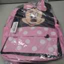 Disney Minnie Mouse Backpack for Girls Toddlers Kids - Bundle with 12" Preschool Toddler Backpack with Ears, Bow, and Stickers (Minnie Mouse School Supplies)