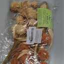 Artificial Bush Mini Ball Flowers, Faux Billy Button Thistle Globe Echinops Bouquet Floral, Fake Silk Greenery Plants for Home DIY Decor,A Pack of 2,Apricot and Coral Gold