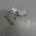 ZRFCXE Window Locks,4 Pack Sliding Window Locks with Key for Vertical & Horizontal Sliding Windows Doors,Easv to Install,Adjustable Security Window Lock for Patio Bedroom Home and Office (Silver)