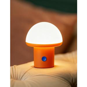 Sgohevn LED Night Light for Bedroom - Cute Mushroom Mini Desk Lamp with 3 Brightness Levels, USB Rechargeable & Portable Bedside Lamp for Kids and Nursery Christmas Gifts for Birthday