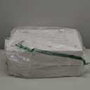 10-Pack Glass Food Storage Containers with Tempered Lids  Borosilicate, Airtight, Oven-Safe (-4F~950F), BPA-Free, 4.4 & 1.6 Cup, Leak-Proof, Dishwasher Safe (Blue)