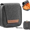 K&F CONCEPT 4 in 1 Basic Model Lens Filter Pouch Up to 95mm solar filter Pouch Case Camera Lens Filter Storage Wallet for ND UV CPL Filter Waterproof Filter Case