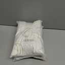 2 x Tosleo Halloween Throw Pillow Covers 12x20 inch Set of 2 White Sequin Embroidery Pumpkins Pillow Cases Thanksgiving Home Party Pumpkin Fall Decor Plush Pillowcases Cushion Covers