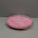 13" Oak Wood Lazy Susan Organizer, Lazy Susan for Cabinet Dining Table Pantry Wood Turntable Organizer Tray for Coffee Table Kitchen Countertop Spinning Spice Can Organization and Storage Round Pink