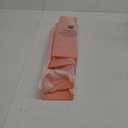 upsimples Acrylic Shelves for Wall Decor, 15" Display Shelf Perfume Organizer for Bathroom, Bedroom, Living Room, Floating Bookshelves for Kids, Clear Orange, 4 Pack