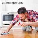 Yeesport 20 Pack Heavy-Duty Trigger Sprayer, Standard Spray Nozzle Replacement for 28-400 16oz/32oz Bottles, Chemical-Resist & Leak-Free & Comfortable Grip, Whtie