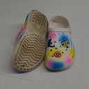 WOUEOI Boys Girls Garden Shoes Toddler Cartoon Slides Sandals Kids Clogs 35