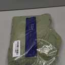 Wrap Around Dust Ruffle Bed Skirt - Sage Green - for Queen Size Beds with 12 Inch Drop - Elastic Strap - Adjustable Pleated Bedskirt with Brushed Fabric and Wrinkle Free - For Women, Men, Kids & Teens