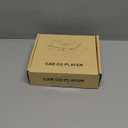 Portable CD Player for Car with USB & AUX  Universal External CD Drive with Anti-Skip, USB Extension Cable, Plug & Play for Vehicle, Laptop, TV  Compatible with Android 4.4+