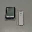 Indoor Outdoor Thermometer Hygrometer Wireless Weather Station, Temperature Humidity Monitor Battery Powered Inside Outside Thermometers with 330ft Range Remote Sensor(Black)