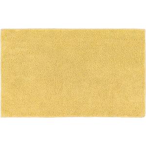 Garland Rug Queen Cotton Soft Yellow 24" x 40" Ultra Soft, Plush, Highly Absorbent, Machine Washable Shower & Bathroom Floor Towel, Non-Slip, Quick-Dry