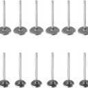 16Pcs Intake & Exhaust Valves Set Compatible with Chevy GMC Cadillac Hummer Isuzu 4.8L 5.3L 6.0L V8 LS Engines 2004-2014, Replace 12550457, 12550458, 12563063, 12563064, 12555906