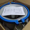 1000 GPH Pool Sand Filter Pump for Above Ground Pools, Energy-Saving & Low Noise - 6-Way Valve - ETL Certified & GFCI Protected