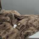 EVERGRACE Luxury Soft Faux Chinchilla Fur Throw Blanket for Couch, Warm Thick Heavy Winter Throw Blanket 1220GSM for Bed, Tawny Mink, 60"x80"