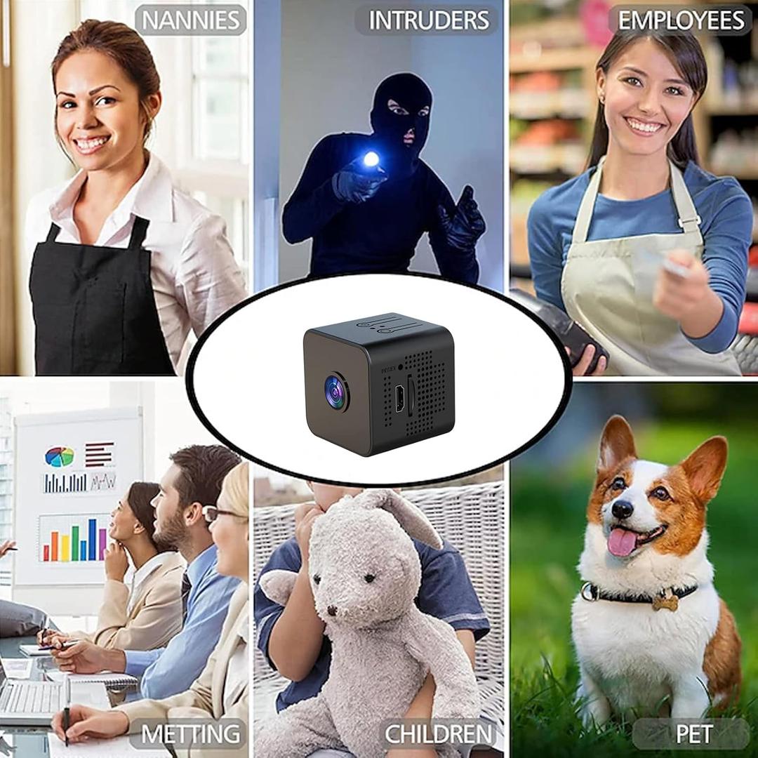 2K Hidden Cameras - Indoor Camer - Spy Cameras -Nanny Came