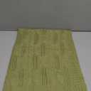 Aormenzy Cable Knit Throw Blankets 30 x 40 Inches, Soft Cozy and Lightweight Knitted Blanket, Machine Washable 100 Percent Acrylic Blanket, Decorative Throw Blanket for Couch Sofa Bed, Olive Green