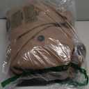 IDEALSANXUN Womens Long Wool Coat Fall Winter Double Breasted Trench Coat Peacoat Jackets (Medium, Dark Khaki)