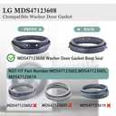 Upgrade MDS47123608 Washer Door Boot Seal,Replacement for LG Kenmore and Compatible with Models WM8100HVA WM8000HVA,WM4070HVA,WM4270HVA,Equal Quality to AP5668418, PS6448330,2673936