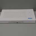 Wireless Keyboard and Mouse Combo, Full-Sized Wireless Keyboard and Adjustable DPI Mouse, 2.4GHz USB Receiver, Silent Keyboard and Mouse for PC, Windows, MAC, Desktop, Laptop (Avocado Green)