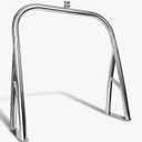 POlAFLEX Rear Pontoon Ski Tower, Ski Tow Bar for Pontoon Boat, Boat Stern Tow Bar, Heavy-Duty Waterboarding Solution