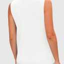 PRETTYGARDEN Women's 2026 Spring Sweater Vest Sleeveless Button Down Knit Cardigan Tank Tops Summer Business Casual Outfits (White,Medium) 