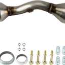 KAX Catalytic Converter Fit for 2012-2017 Versa 1.6L, 2015-2017 Versa Note, 16794 1pc Stainless Steel High Flow Catalytic Convertor (EPA Compliant)
