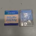 BENECREAT 925 Sterling Silver Bell Charms, Mini Bell Pendant Jewelry Findings with Jump Rings for Christmas Jingle Bell Dangle Jewelry Making (8.8x6mm)