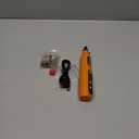 Cordless Rotary Tool Kit, 3.7V 2.0Ah Rechargeable Battery, 18000RPM 5-Speed Multi Power Carving Tools, 31Pcs Accessories, Engraving, Sanding, Grinding, Polishing, Carving, Etching, DIY-Orange (Orange With Light)