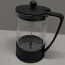 Bodum 34oz Brazil French Press Coffee Maker, High-Heat Borosilicate Glass, Black - Made in Portugal