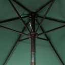 Blissun 7.5 ft Patio Umbrella, Yard Umbrella, Outdoor Market Umbrella with Push Button Tilt Crank, Seaglass