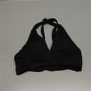 Aqua Eve Women Bikini Top Only Push Up Swimsuit Top Padded Bathing Suit Top for Large Bust (Small, Black)