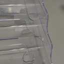 Crtiin 2 Pack 4 Tier Acrylic Brochure Holder Display Stand 6 x 9 Inch, Pamphlet Organizer Flyer Literature Clear Plastic Wall Mount Countertop for Classroom Booklets Magazines Office Home