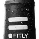 FITLY Soft Flask - Shrink As You Drink Soft Water Bottle for Hydration Pack - Folding Water Bottle Ideal for Running, Hiking, Cycling, Climbing & Rigorous Activity