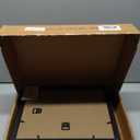 11x14 Picture Frame 4 Pack, Black Solid Wood, Wall Gallery Poster Frame