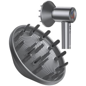 Tailulu HF03 Hair Dryer Magnetic Hair Diffuser Attachment - Professional Blow Dryer Diffuser for Curly Hair, Deep Bowl Design to Enhance Curls Definition Compatible only with Tailulu HF03 hair dryer