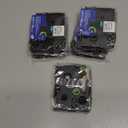 COLORWING TZe-231 Replace for Brother P-Touch Label Tape TZ Tape 12mm 0.47 Laminated White 1/2 inch TZe231 Label Maker Tape for Brother Ptouch PT-D210 D220 H110 D410 D610 1280 Cube Refills, 5-Pack (Black on White)